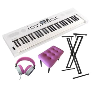 Roland GOKEYS 5 Junior Pakke Hvit - Rosa