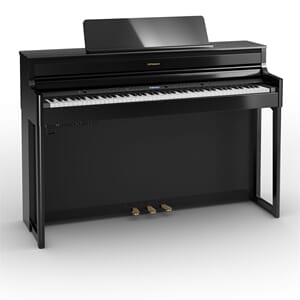 Roland HP704 Svart Pianolack