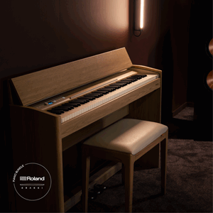 Roland F701 Ek Interiör Krakki Pianopaket