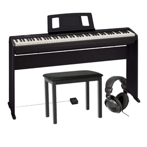 Roland FP-10 Paket 1 med möbelställ, headset och pianopall