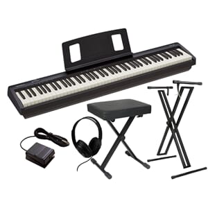 Roland FP-10 Paket 2: Korsstativ,keyboardspall och headset
