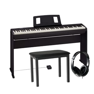 Roland FP-10 Paket 1 med möbelställ, headset och pianopall