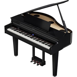 Roland GP-6 Digitalt Flygel i svart- medelstorlek
