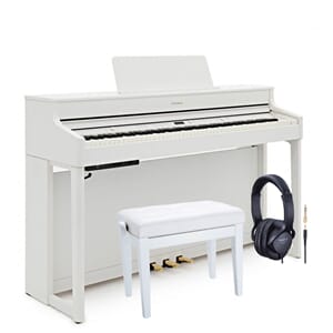 Roland HP702 Vit paket med endast Rolandprodukter