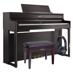 Roland HP704 Dark Rosewood Komplett Roland-paket