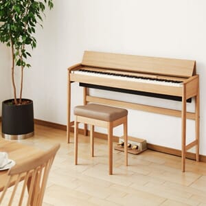 Roland Kiyola i Ek med pianopall