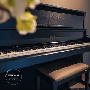 Roland LX9 Svart Interiör Krakki Pianopaket
