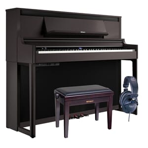 Roland LX6 Dark Rosewood paketlösning